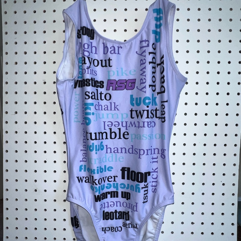RSG (Australia) brand leotard size Adult Large.